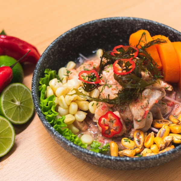 Ceviche dish from Peru